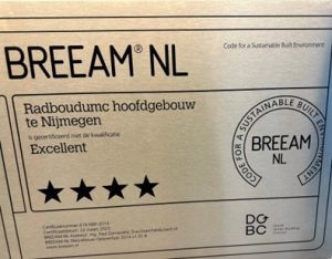 BREEAM Expert Assessor Certificaat Excellent Nijmegen Oplevering Building Revolution
